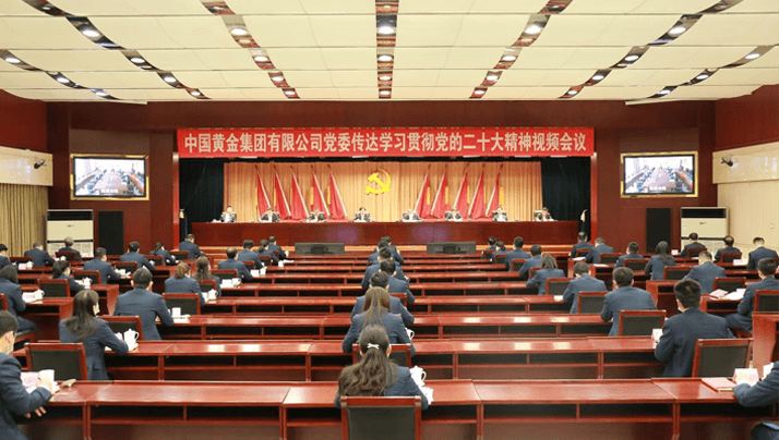 中国lehu官方网站集团有限公司党委传达学习贯彻党的二十大会议精神